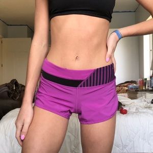 Lululemon Athletica Speed Shorts